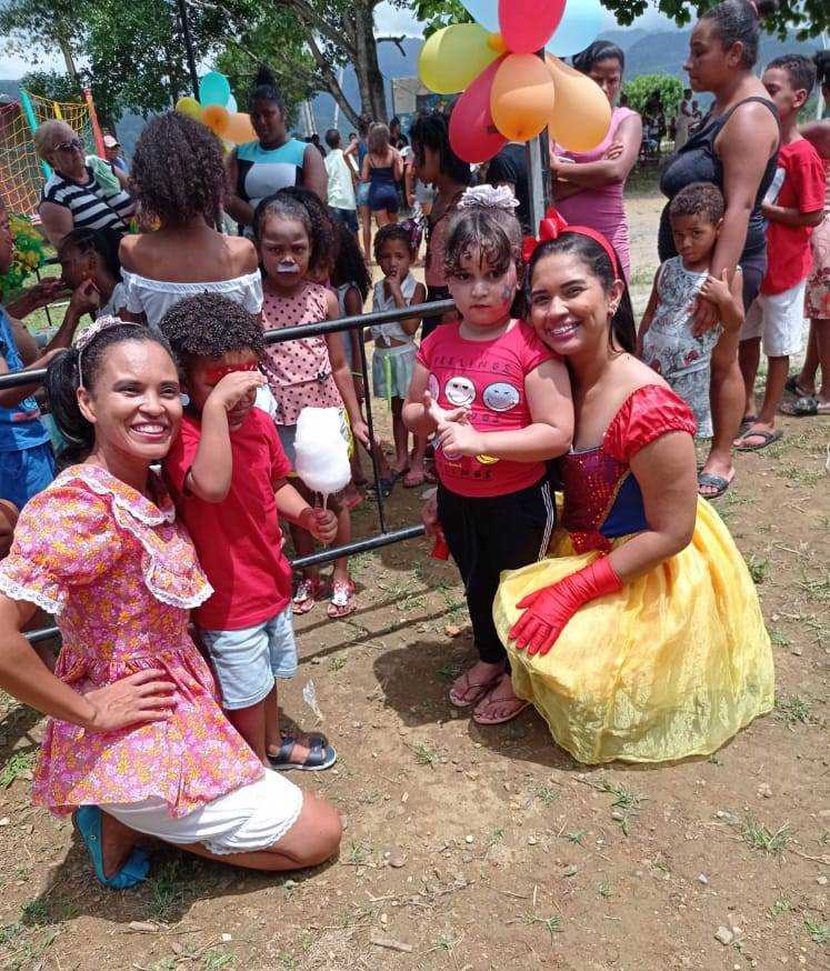 Camacã: PSF Dr. Jaquisson de Deus I leva diversão paras crianças do Bairro Novo de São João do Panelinha
